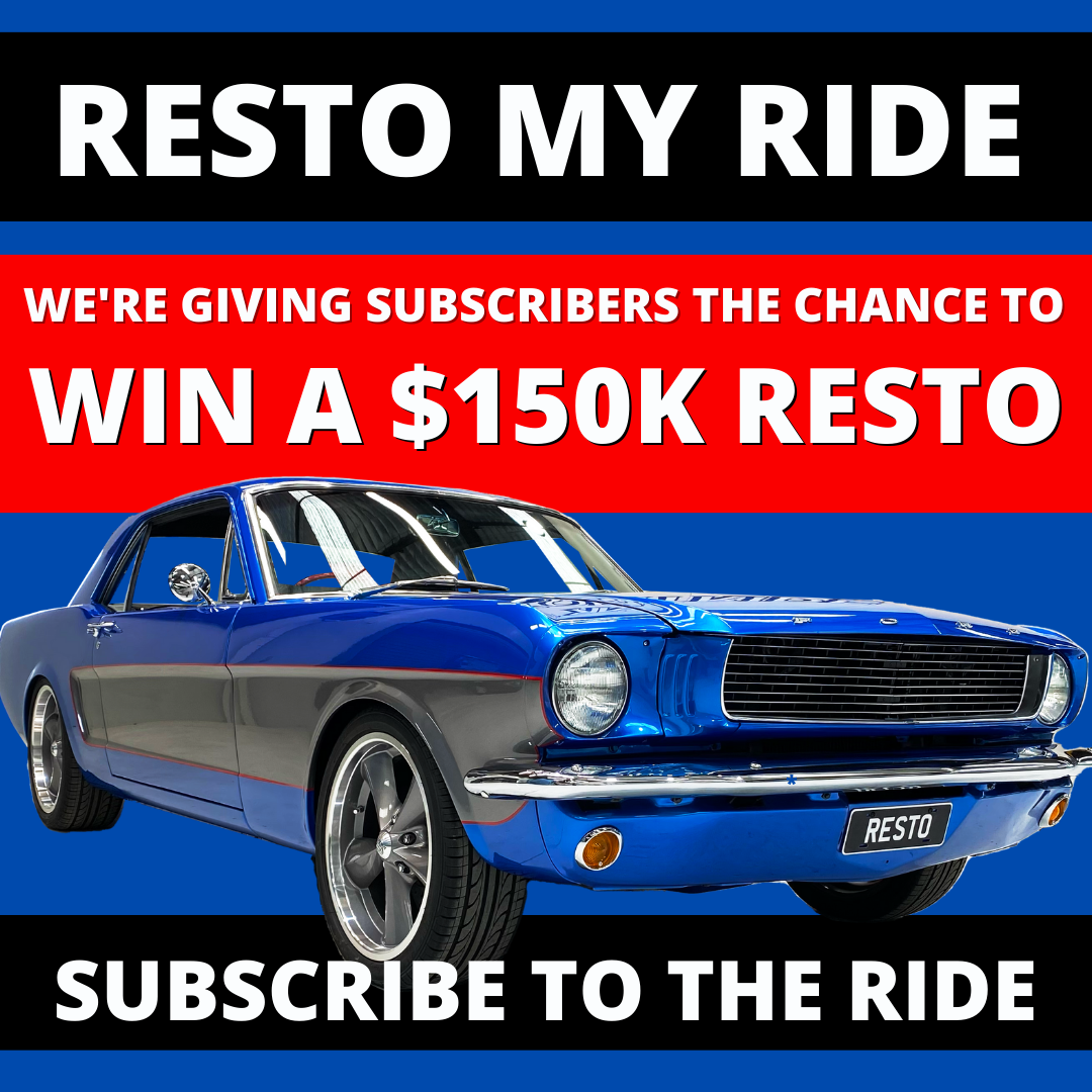 Rev Your Rides and WIN a RESTO when you Subscribe to the Ride!